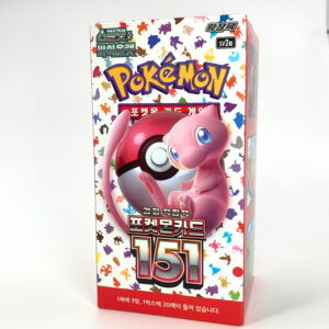 pokémon scarlet & violet 151 display sv2a (koreanisch)